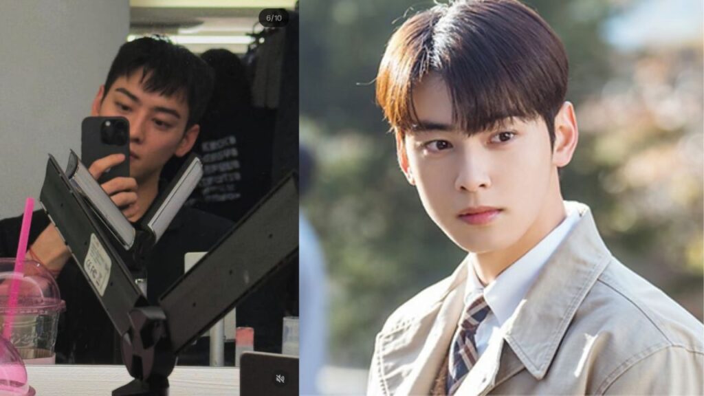 Cha Eun woo New Haircut